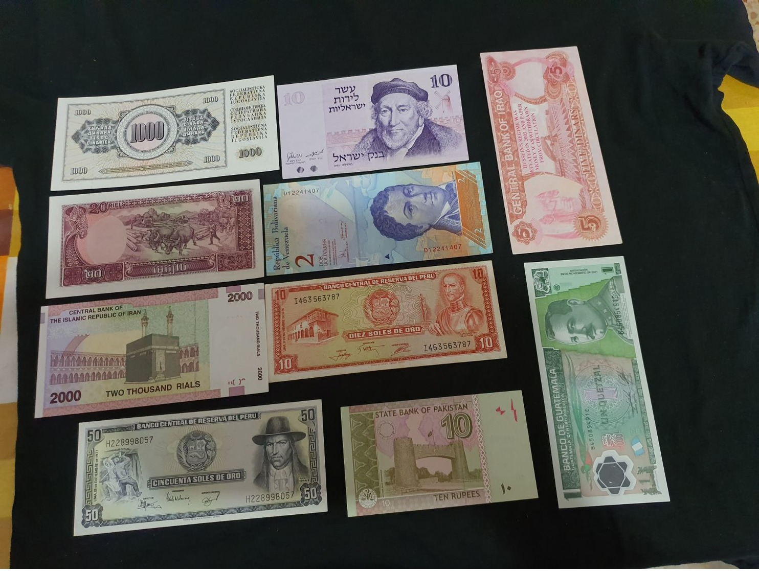 10 BEAUTIFUL BANKNOTES VARIOUS CONTRIES - Andere & Zonder Classificatie