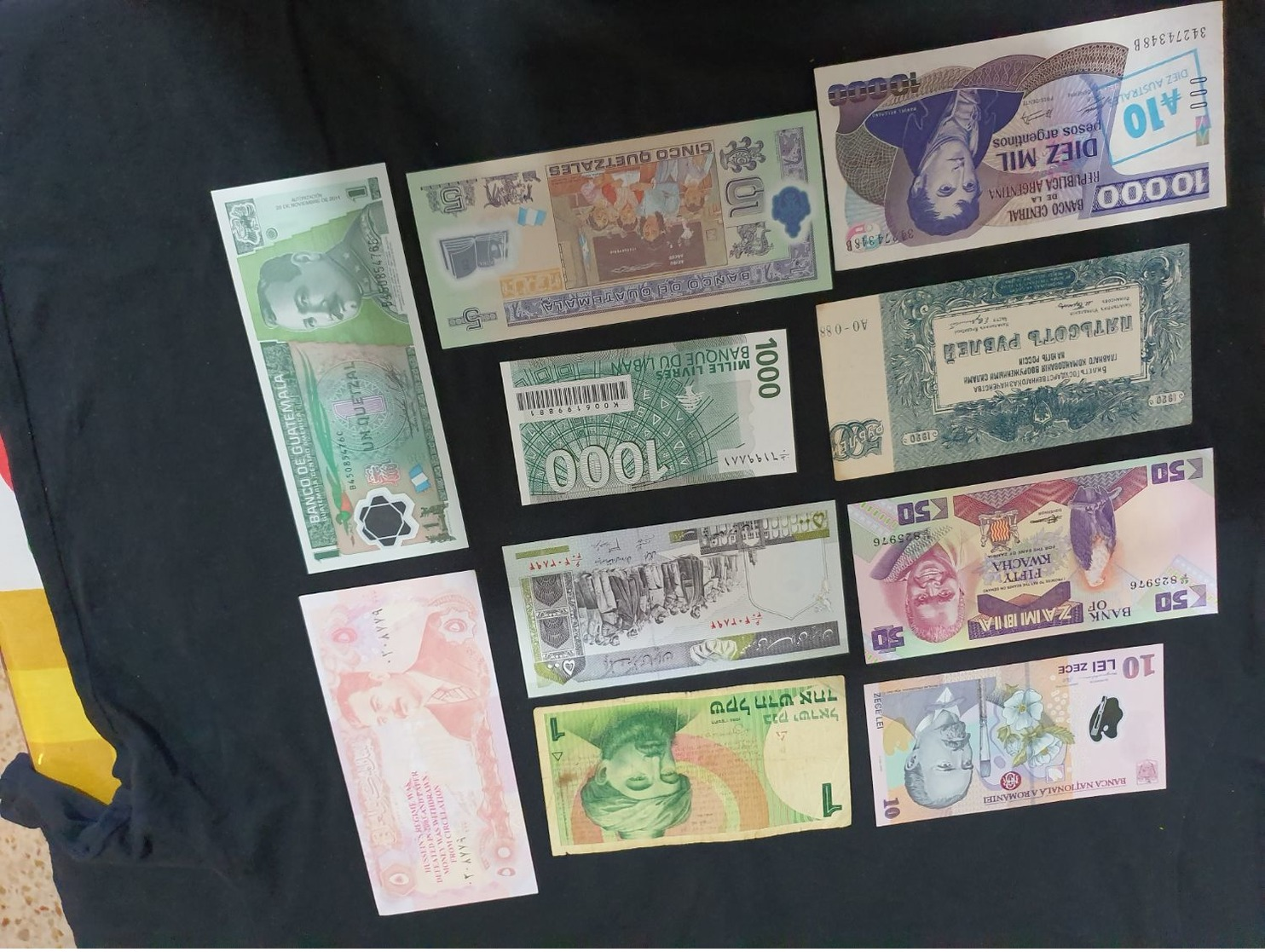 10 BEAUTIFUL BANKNOTES VARIOUS CONTRIES - Andere & Zonder Classificatie