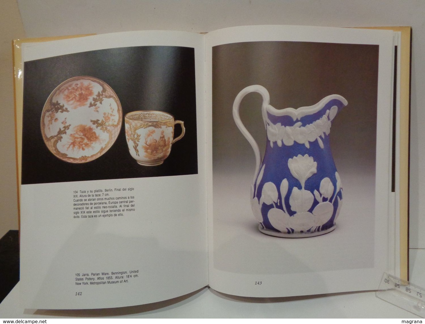 El arte de la porcelana en Europa. Jan Divis. Editorial LIBSA. Año 1989. 232 pp.