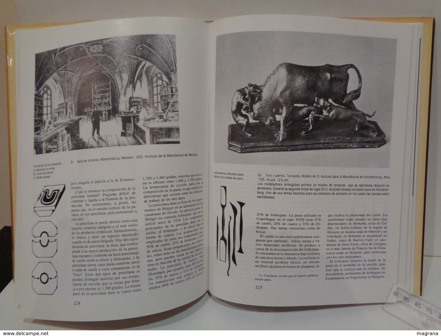 El arte de la porcelana en Europa. Jan Divis. Editorial LIBSA. Año 1989. 232 pp.