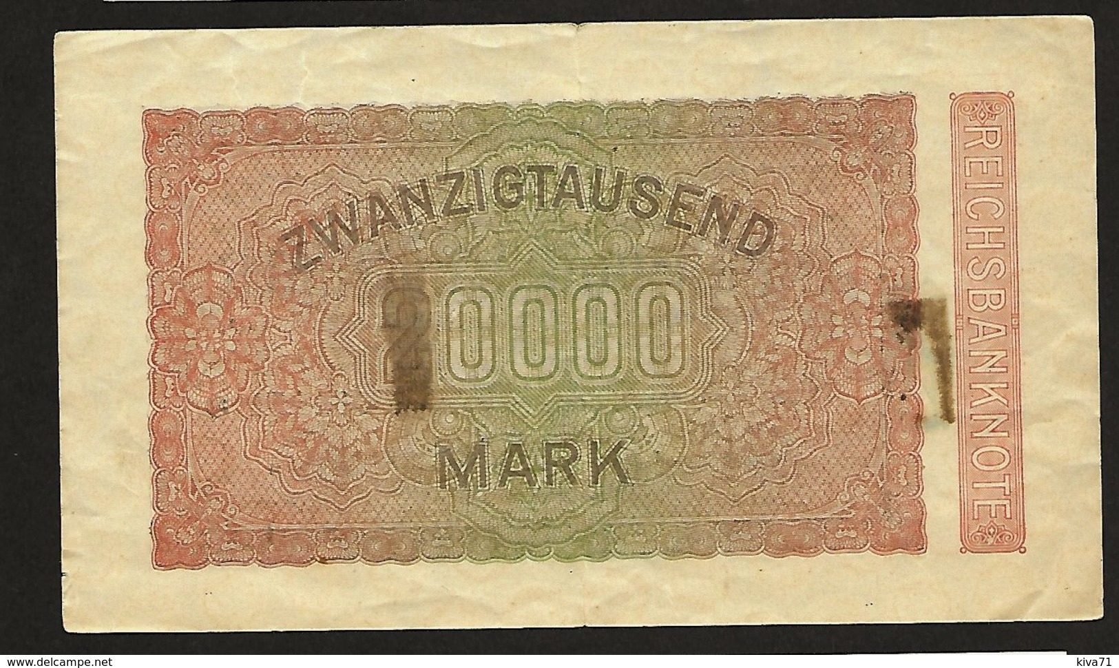 20 000  Mark " Allemagne"  20 Septembre 1923   Bc 6 - 5000 Mark