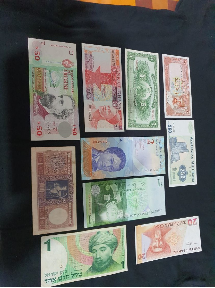 10 BEAUTIFUL BANKNOTES VARIOUS CONTRIES - Sonstige & Ohne Zuordnung
