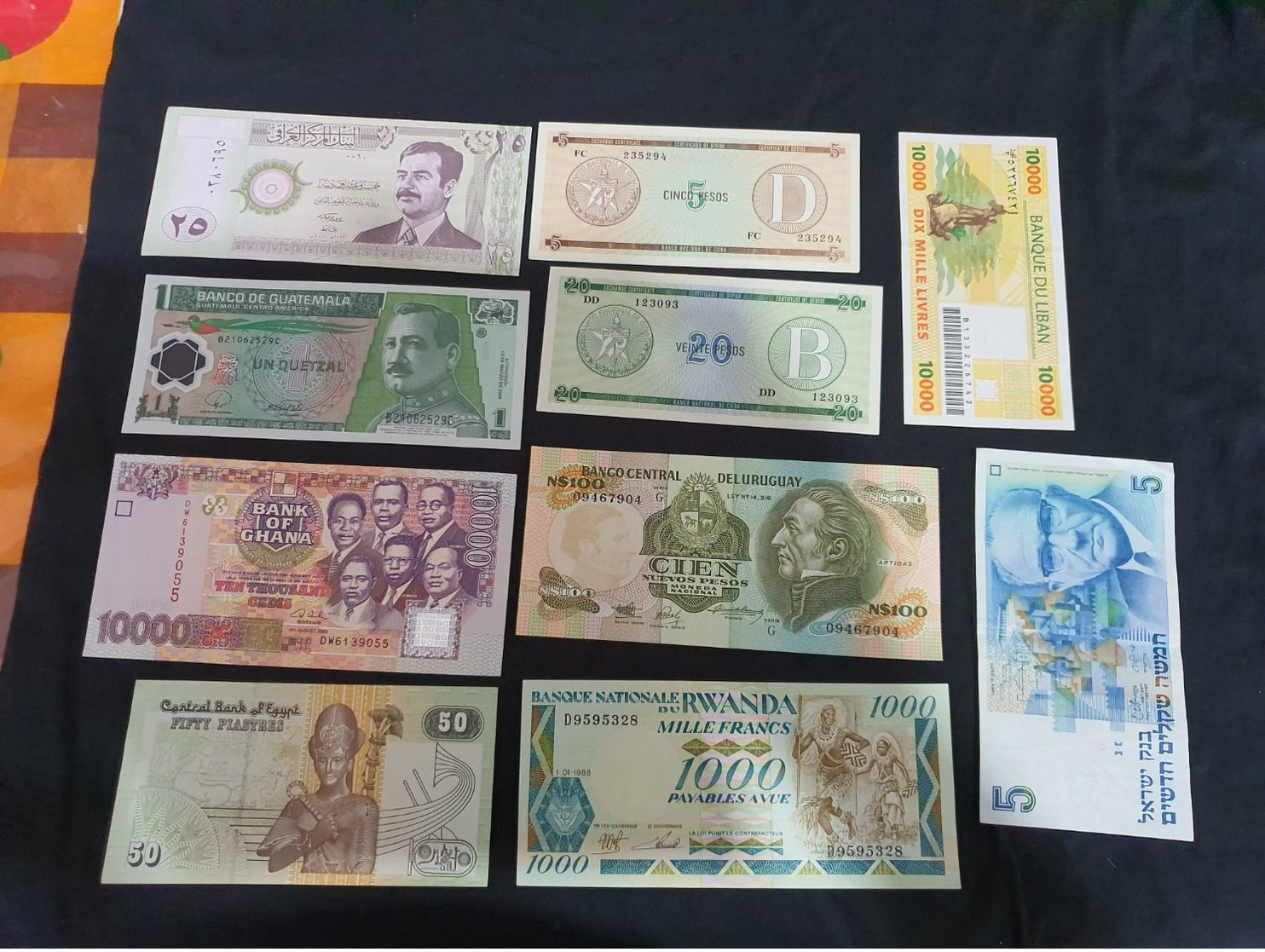 10 BEAUTIFUL BANKNOTES VARIOUS CONTRIES - Sonstige & Ohne Zuordnung