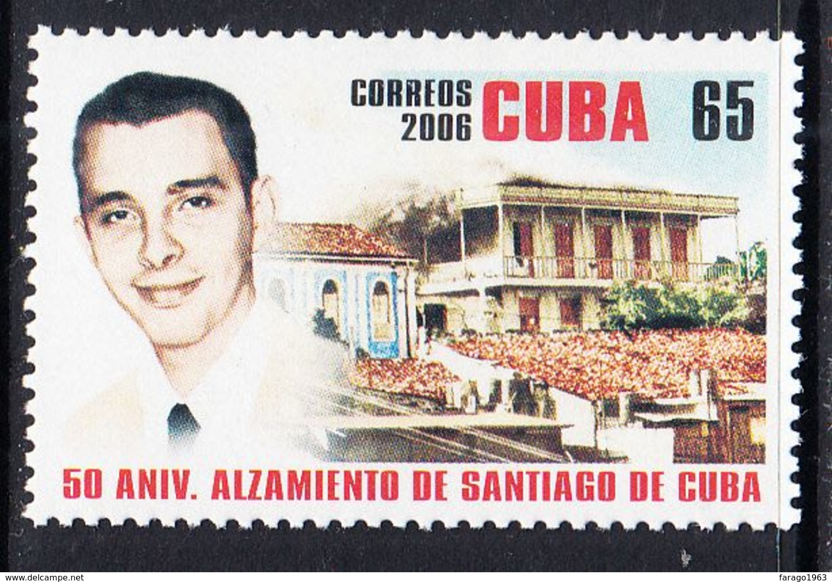 2006 Cuba Santiago Rebellion Revolution   Complete Set Of 1 MNH - Nuovi