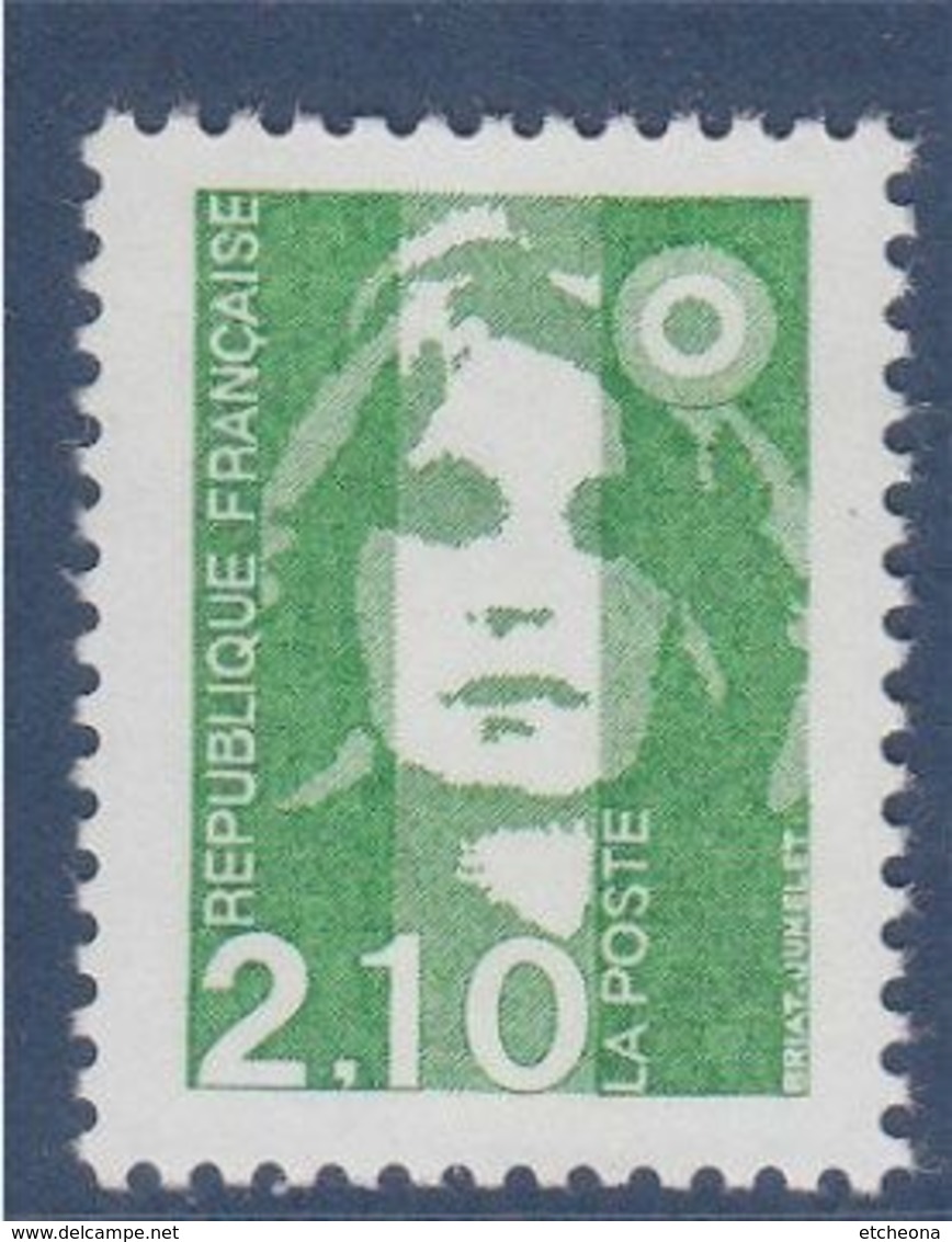 Marianne De Briat Dite Du Bicentenaire N°2622 Neuf 2f10 Vert - 1989-1996 Maríanne Du Bicentenaire