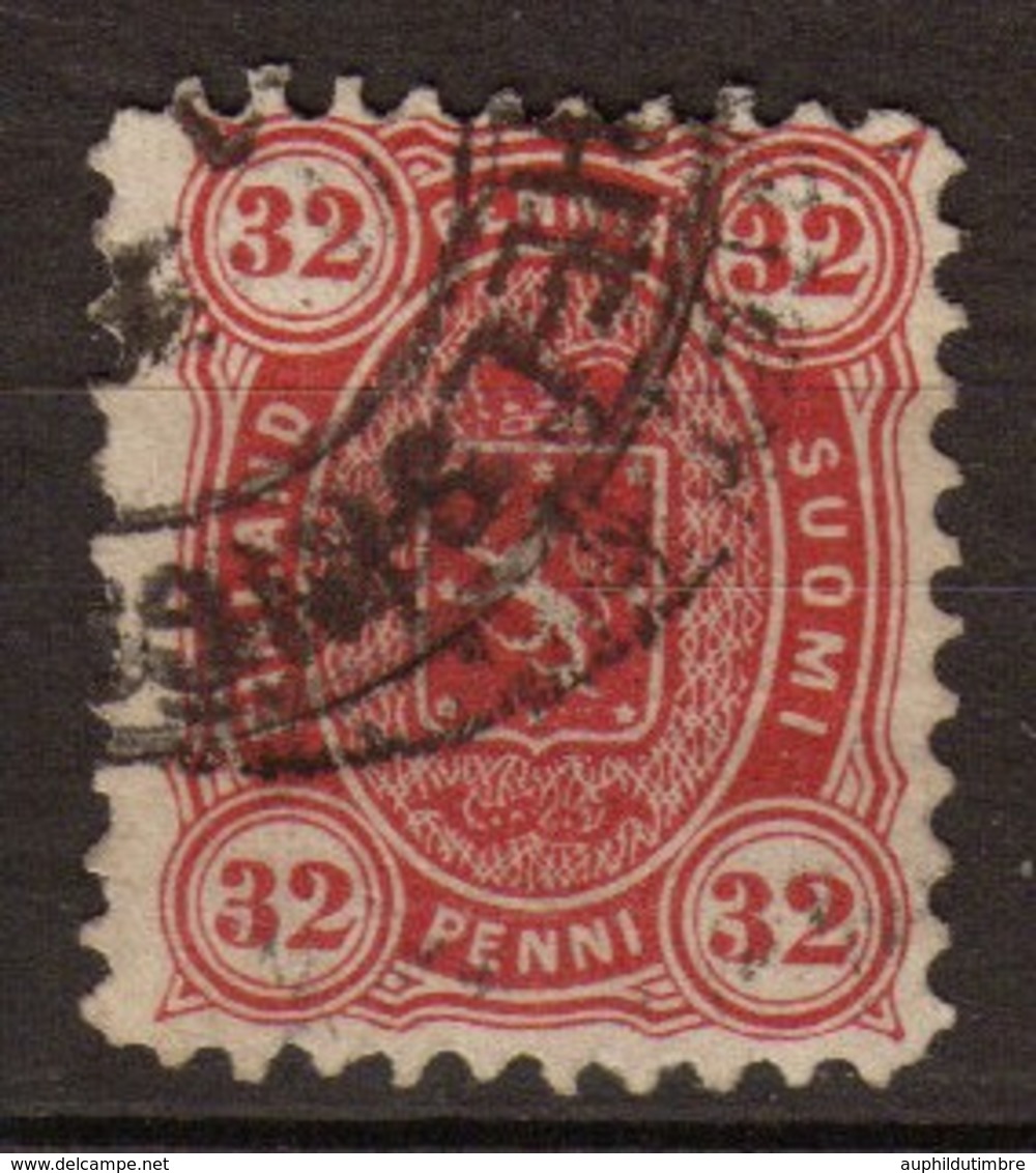 Finlande N°20 32p Carmin Dentelé 11. P148 - Sonstige - Europa