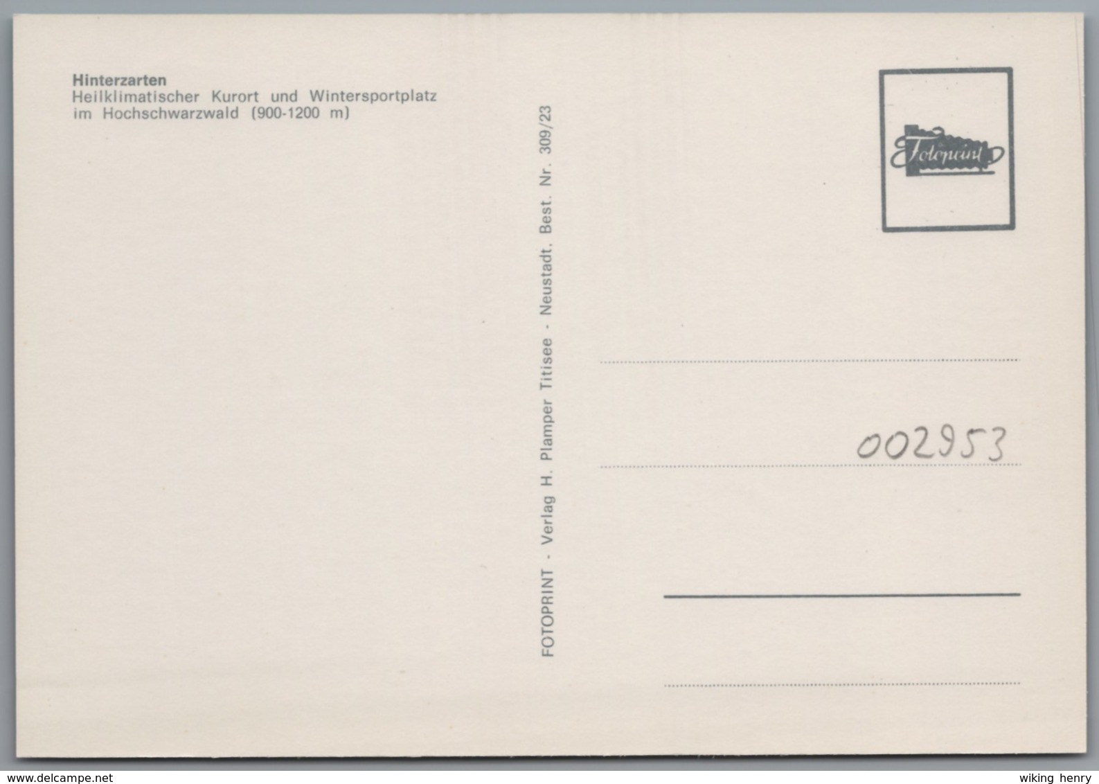 Hinterzarten - Ortsansicht 12 - Hinterzarten