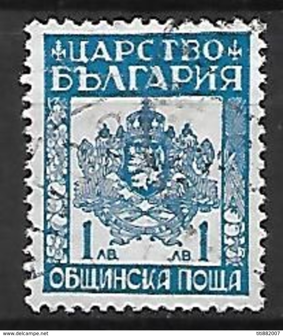 BULGARIE    -   SERVICE   -   1942  .  Y&T N° 4 Oblitéré .    Armoiries. - Official Stamps