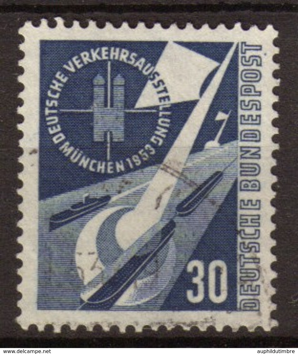 Germany Scott #701 A149, 1953, Used X Fine. P378 - Andere-Europa