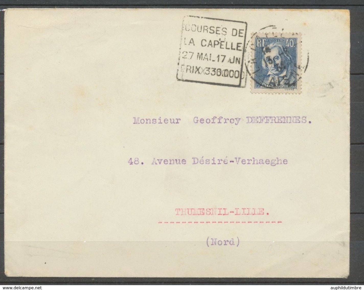 1934 DAGUIN, COURSES DE/LA CAPELLE/27 Mai-17 Jn Prix 330.000 X1182 - War 1870