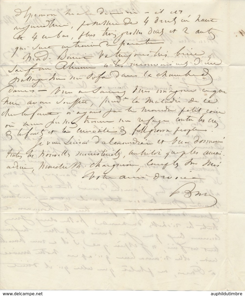 1842 Lettre De Nouvelle-Zélande Au Consul Français De Singapour X1285 - Autres - Europe