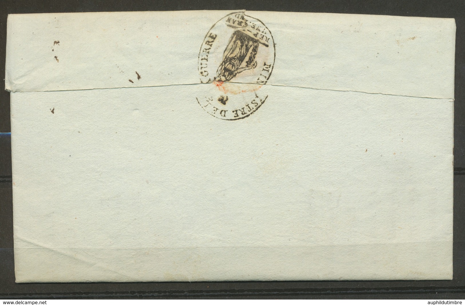 1797 Lettre En Franchise Griffe Mtre De La Guerre. Superbe X3150 - Frankobriefe