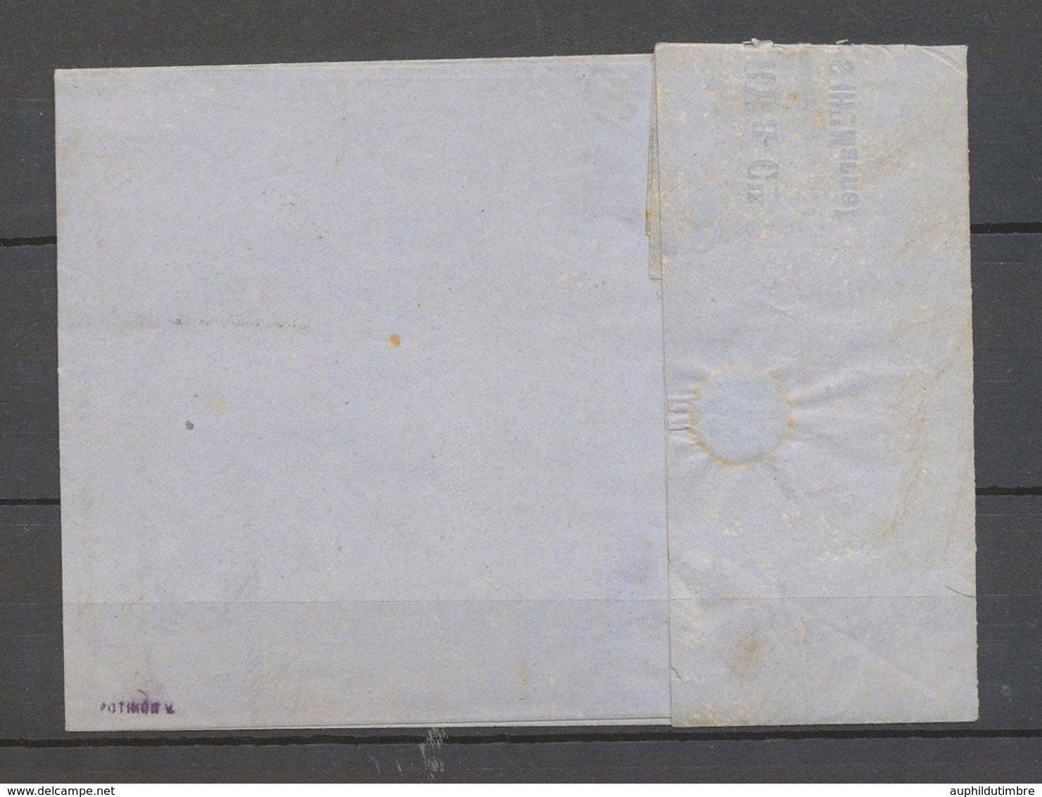 1864 Lettre N°21, 10c. Bistre Obl. OR 2 Fois, Allichamps Au Buisson, SUP X4129 - 1849-1876: Periodo Clásico