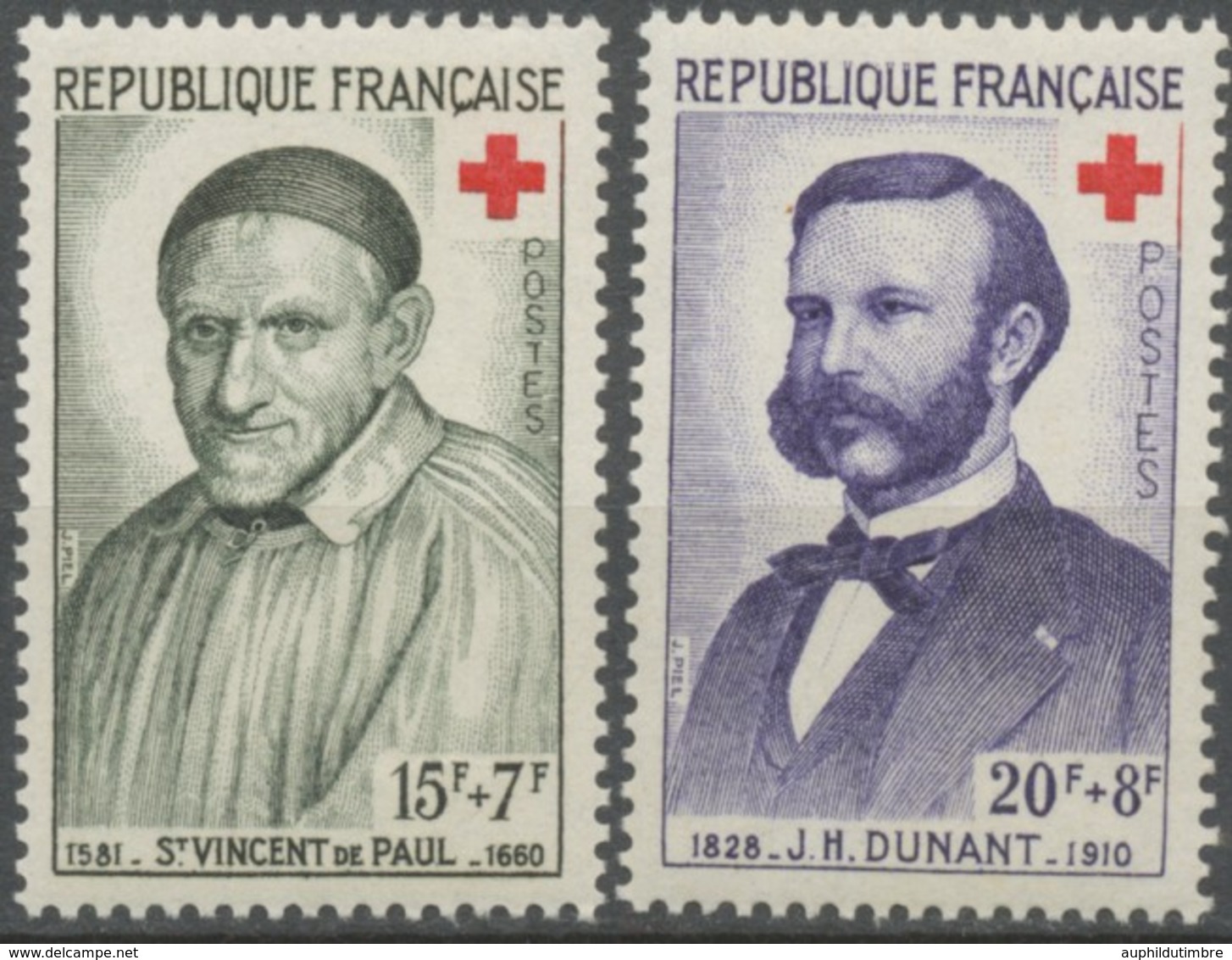 Série Au Profit De La Croix-Rouge.  2 Valeurs. Neuf Luxe ** Y1188S - Unused Stamps