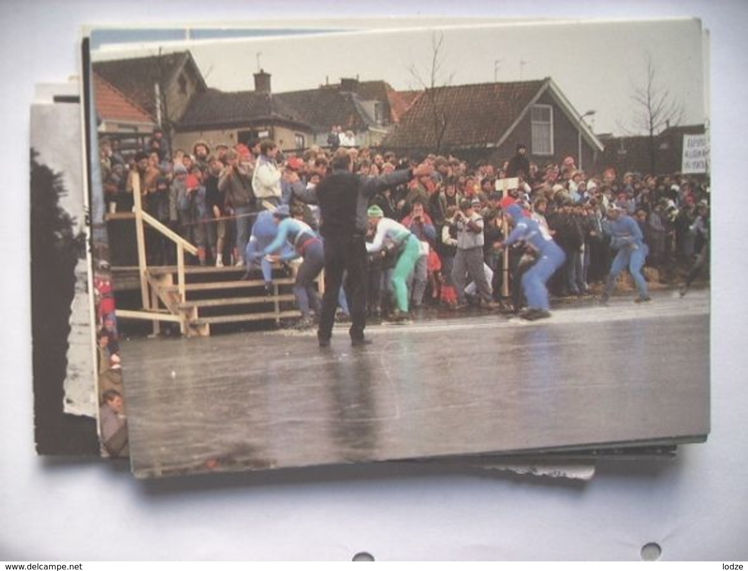 Nederland Holland Pays Bas Elfstedentocht 1985 In Bolsward - Bolsward