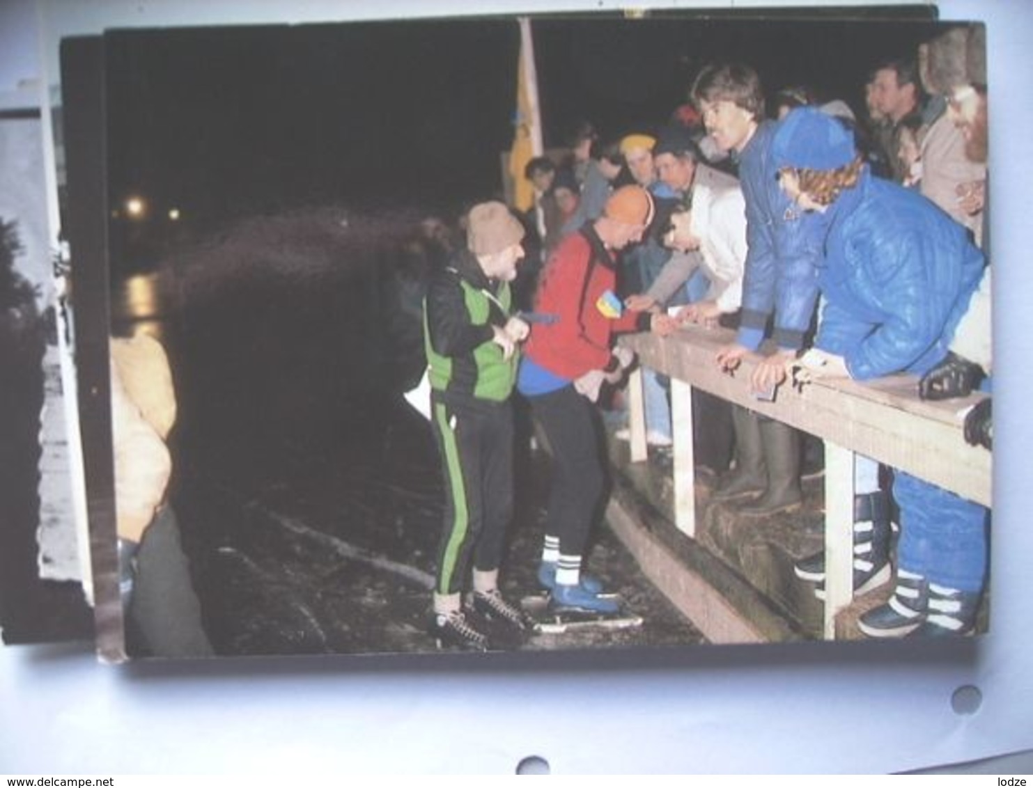 Nederland Holland Pays Bas Elfstedentocht 1985 Stempelen Sneek - Sneek