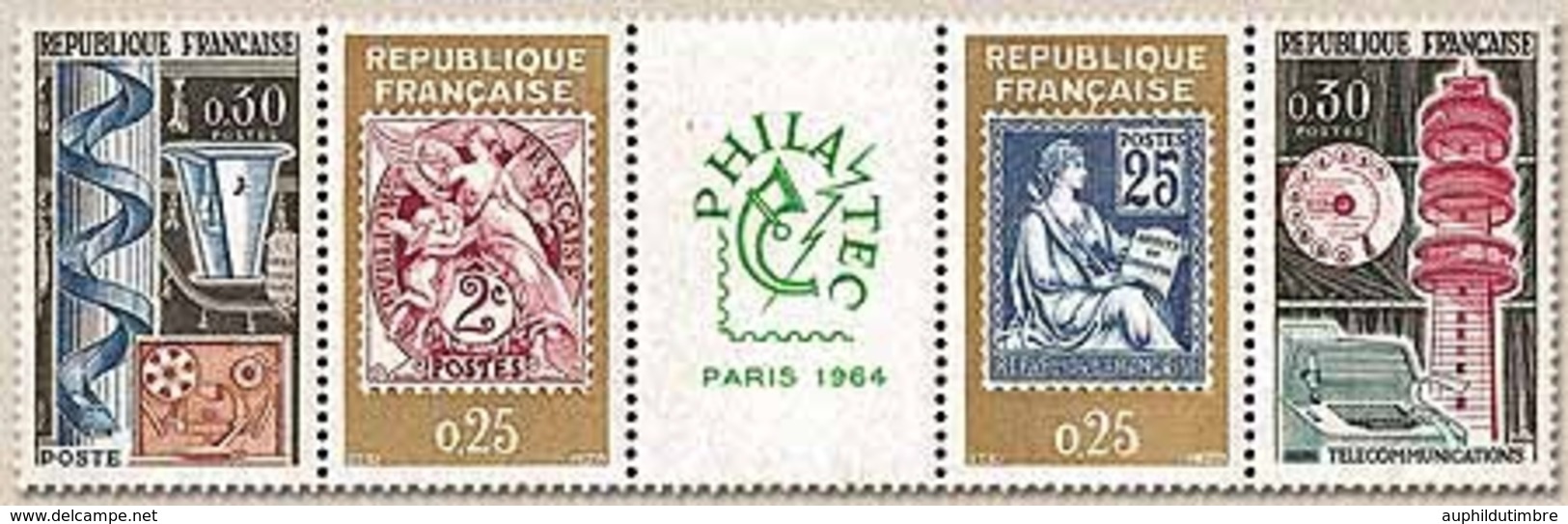 Exposition Philatélique Internationale PHILATEC, à Paris  La Bande Y1417A - Unused Stamps