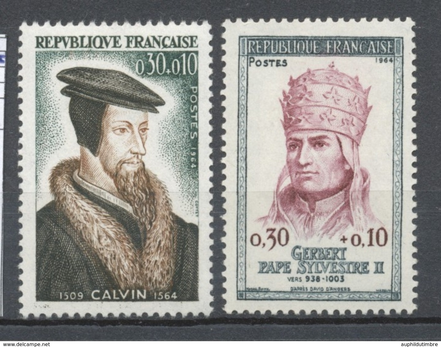 Série Personnages Célèbres. 2 Valeurs Y1421S - Unused Stamps