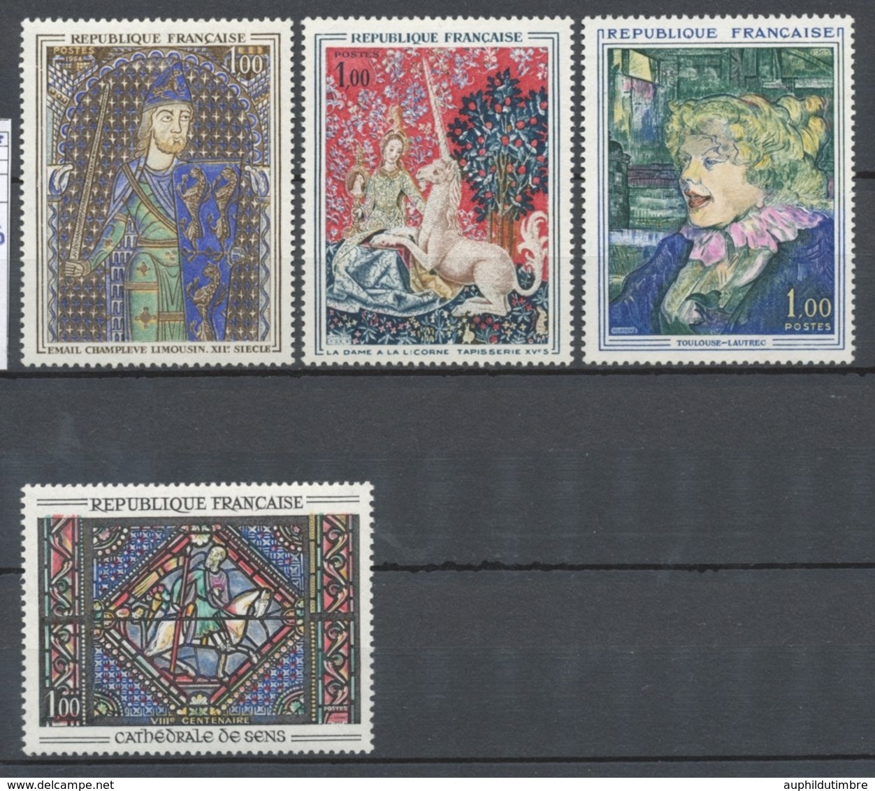 Série Oeuvres D'art. 4 Valeurs Y1427S - Unused Stamps