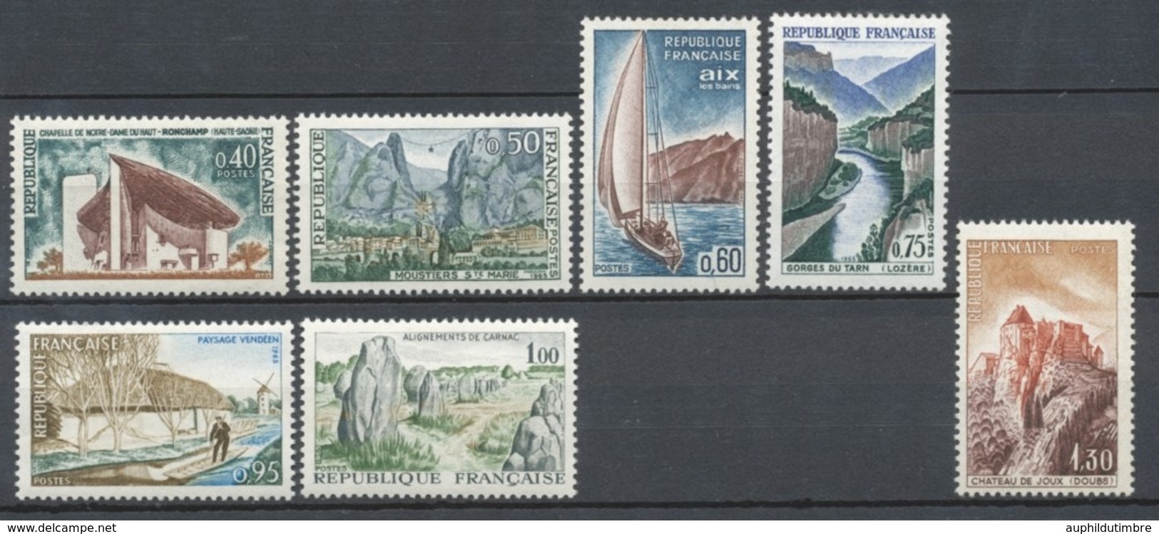 Série Touristique. 7 Valeurs Y1441S - Unused Stamps