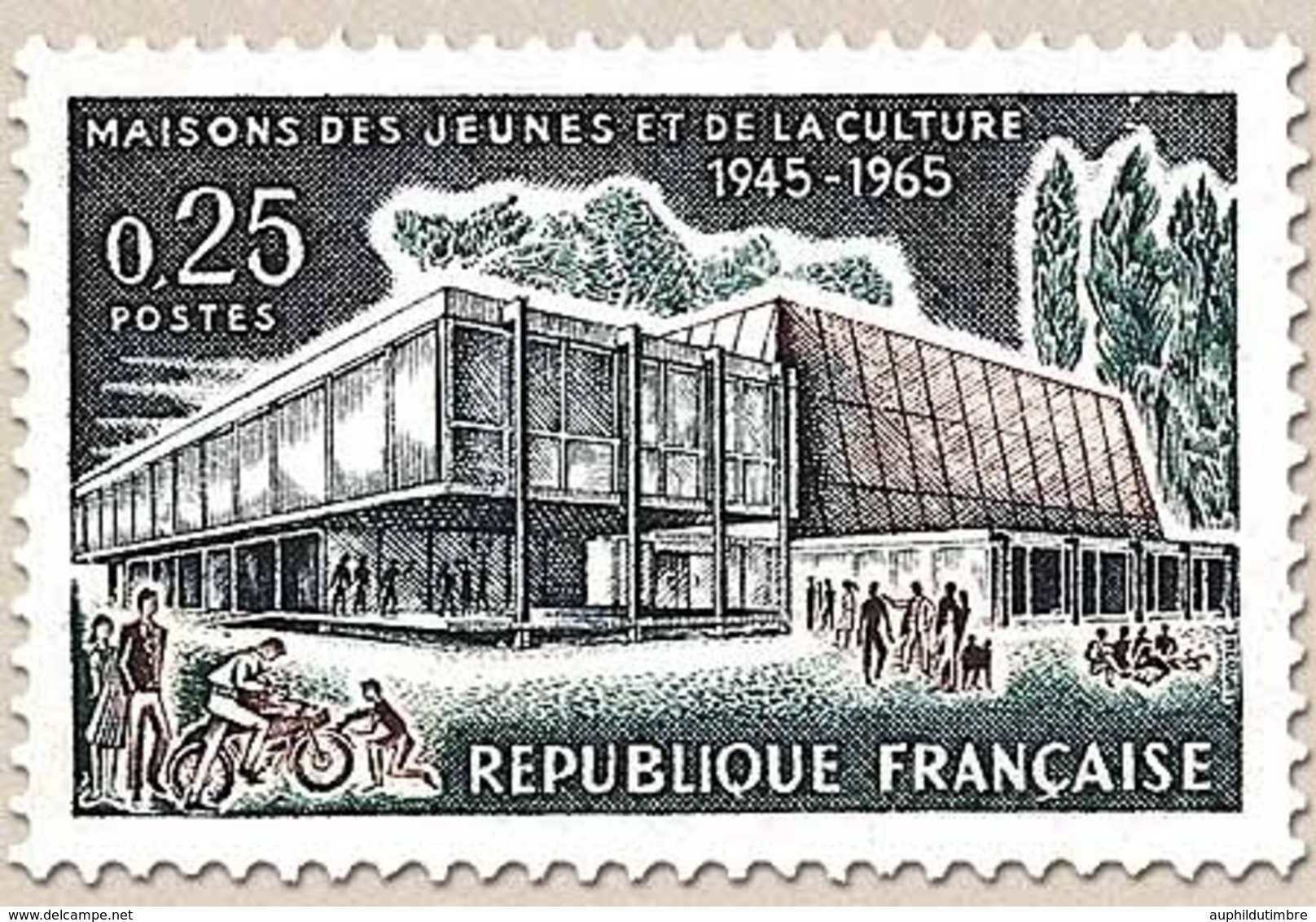 Maisons Des Jeunes Et De La Culture. Troyes : Maison Des Jaunes Et De La Culture. 25c. Y1448 - Unused Stamps