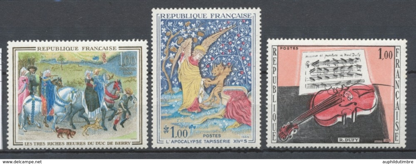 Série Oeuvres D'art. 3 Valeurs Y1459S - Unused Stamps
