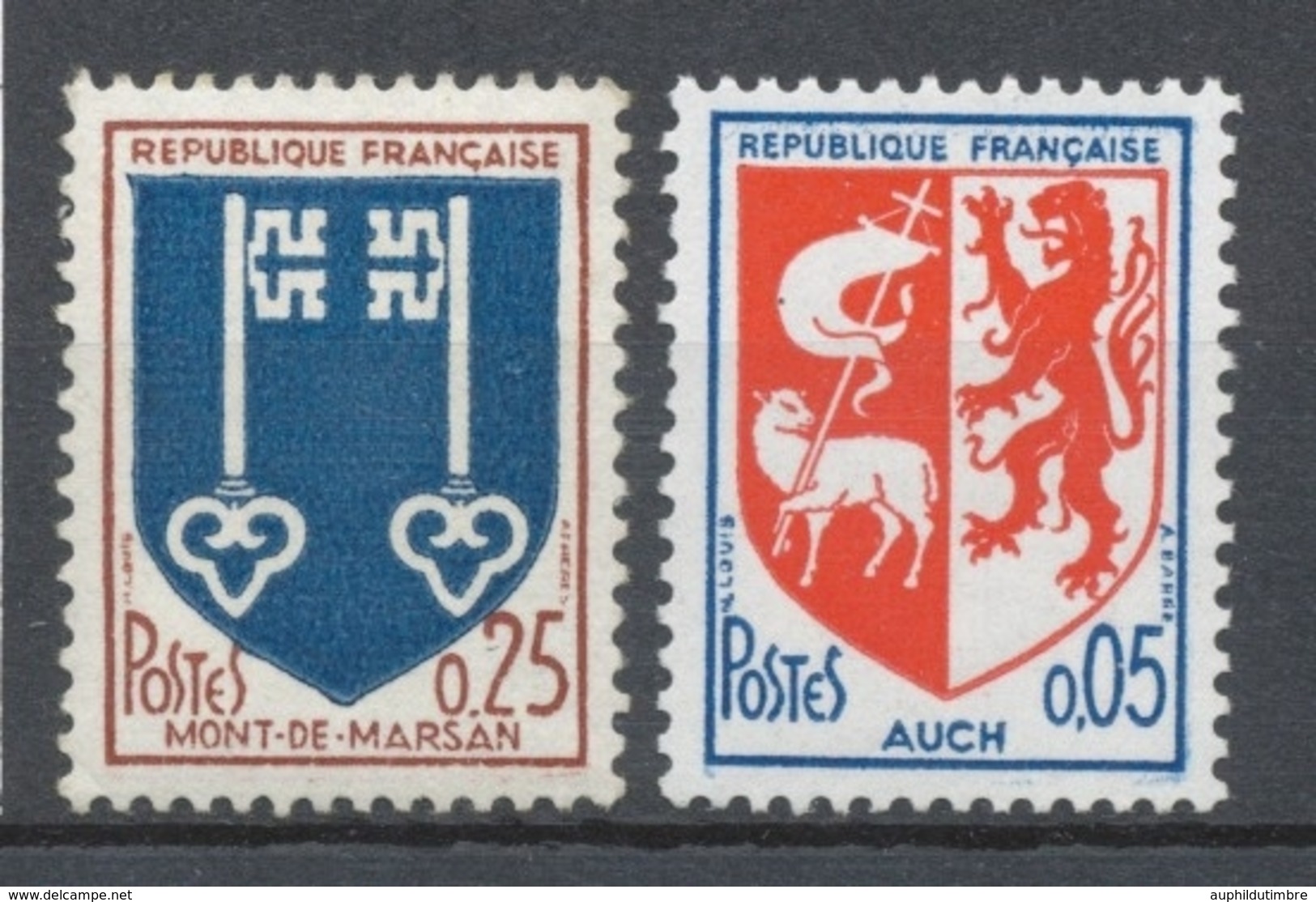 Série Armoiries De Ville (V) 2 Valeurs Y1469S - Neufs