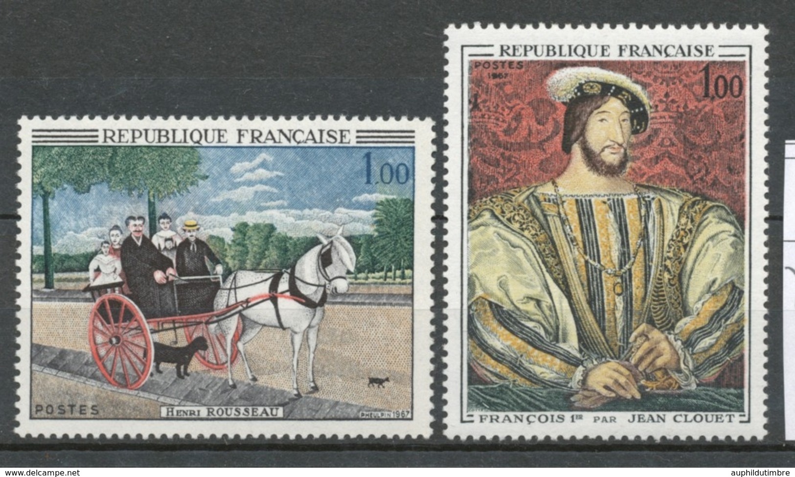 Série Oeuvres D'art. 2 Valeurs Y1518S - Unused Stamps