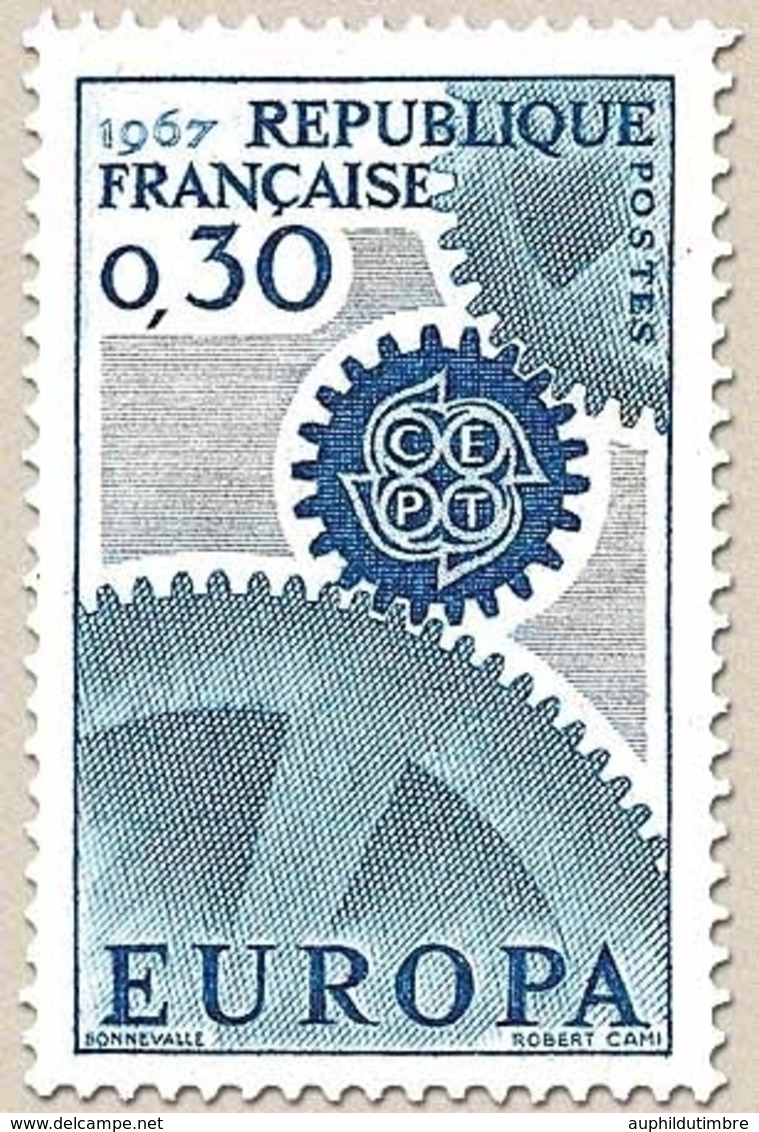 Europa. 30c. Bleu, Gris Et Bleu Foncé Y1521 - Neufs