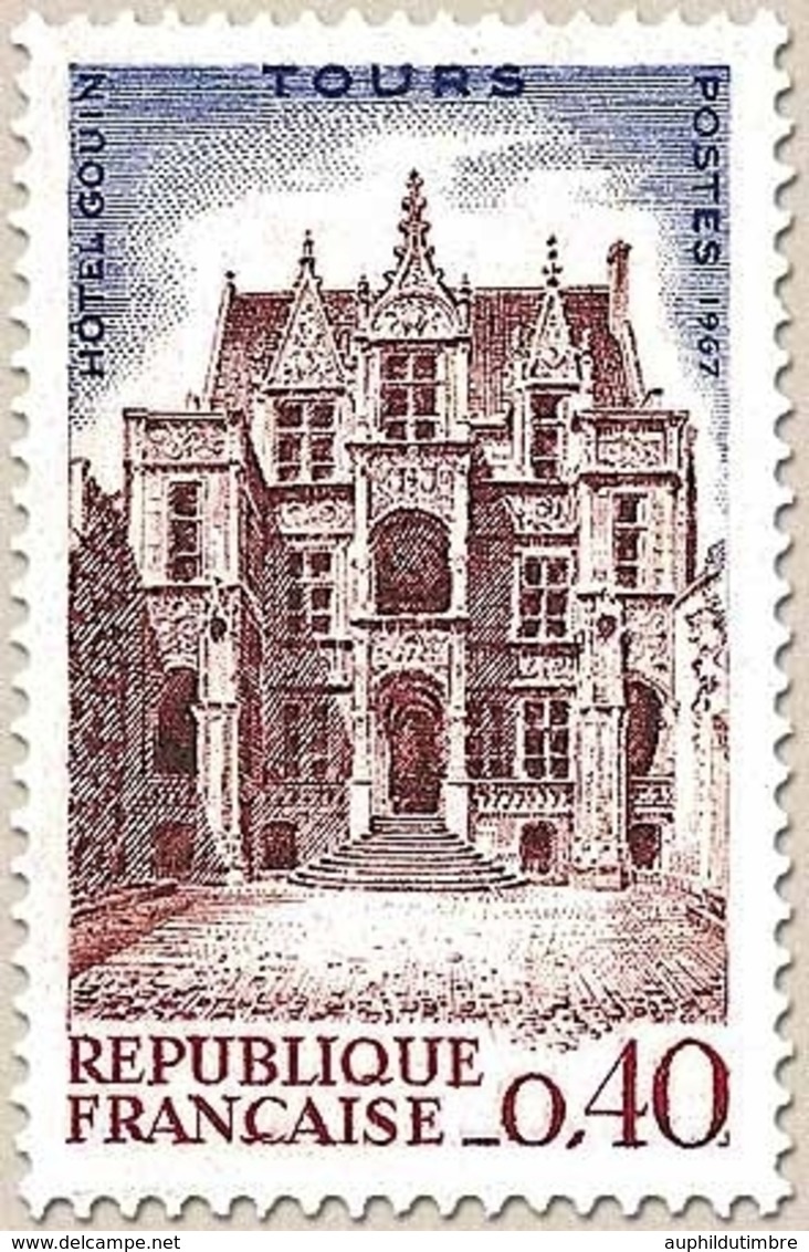 40e Congrès De La Fédération Des Sociétés Philatéliques Françaises, à Tours. Hôtel Goüin à Tours Y1525 - Neufs