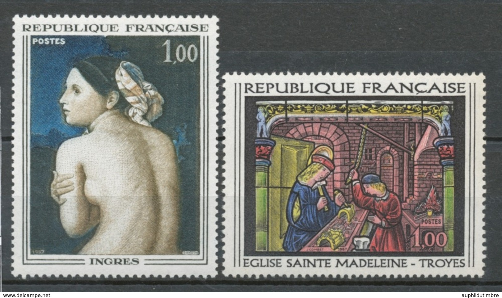 Série Oeuvres D'art. 2 Valeurs Y1531S - Unused Stamps