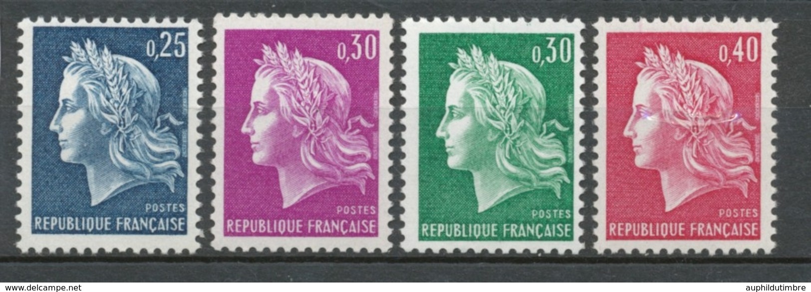 Série Type Marianne De Cheffer (I) 4 Valeurs Y1536BS - Unused Stamps