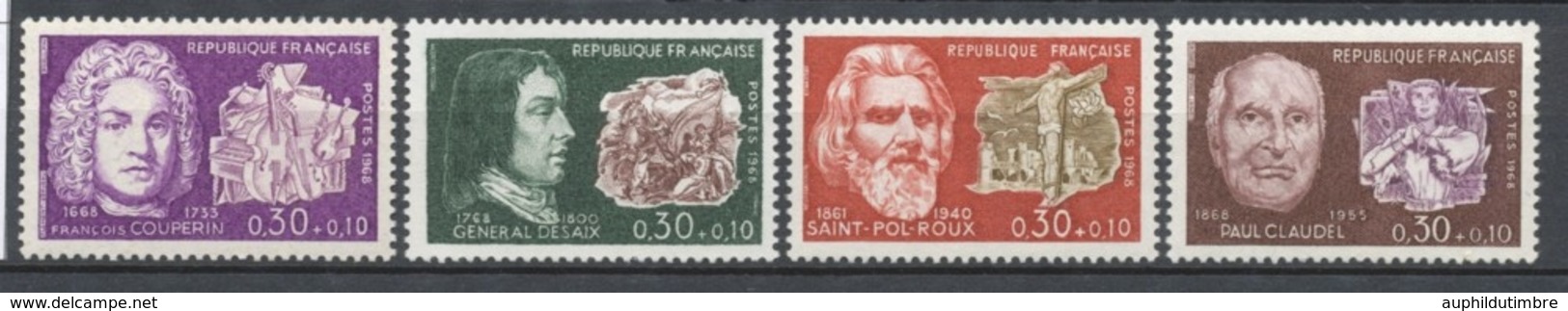 Série Célébrités. 4 Valeurs Y1553S - Unused Stamps