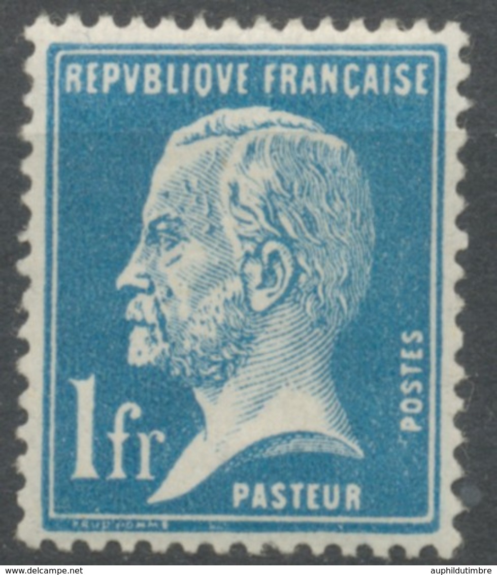 Type Pasteur. 1f. Bleu Neuf Luxe ** Y179 - Ungebraucht