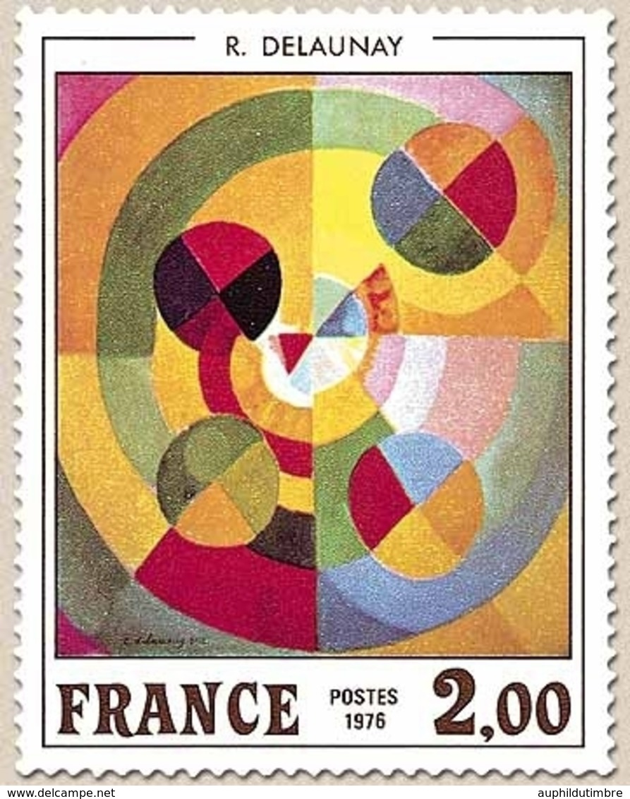 Oeuvres D'art. La Joie De Vivre De Robert Delaunay (1885-1941)  2f. Polychrome Y1869 - Unused Stamps