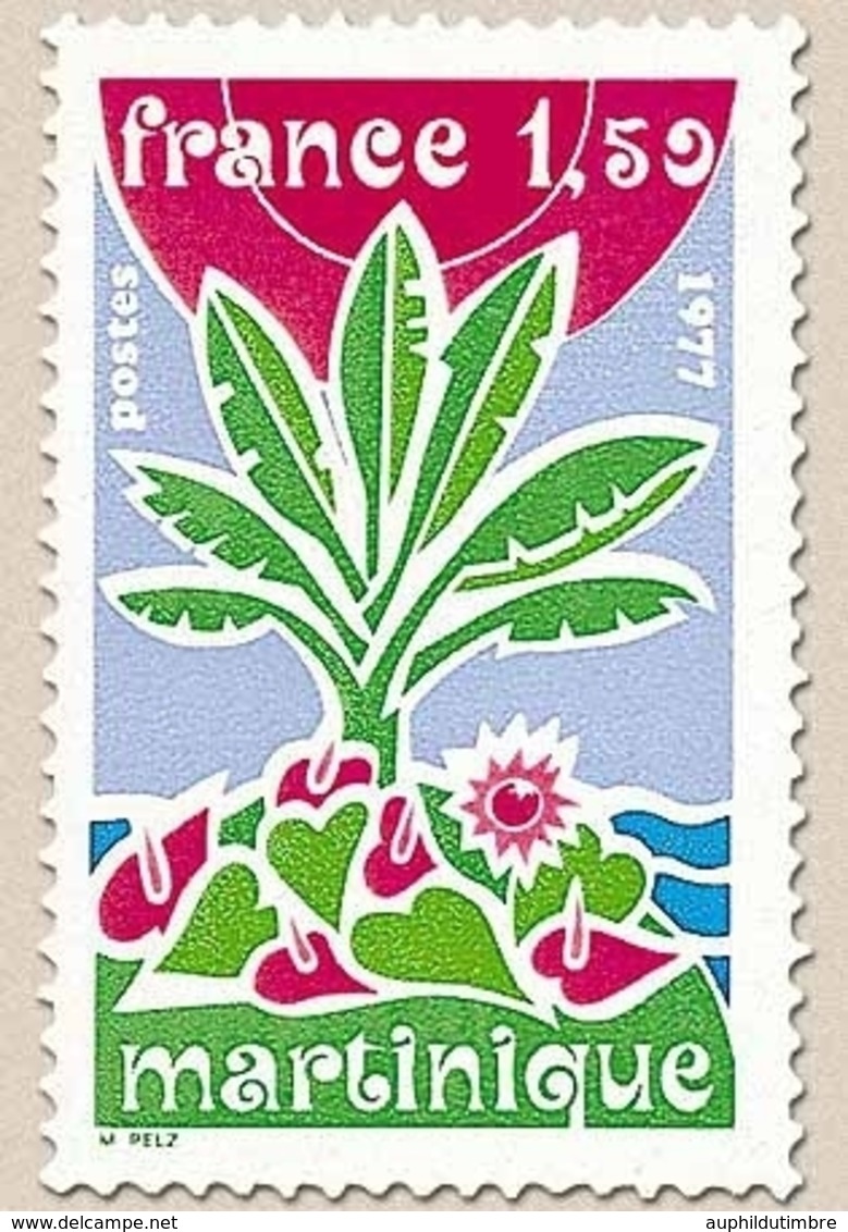 Régions. Martinique. 1f.50 Multicolore Y1915 - Neufs