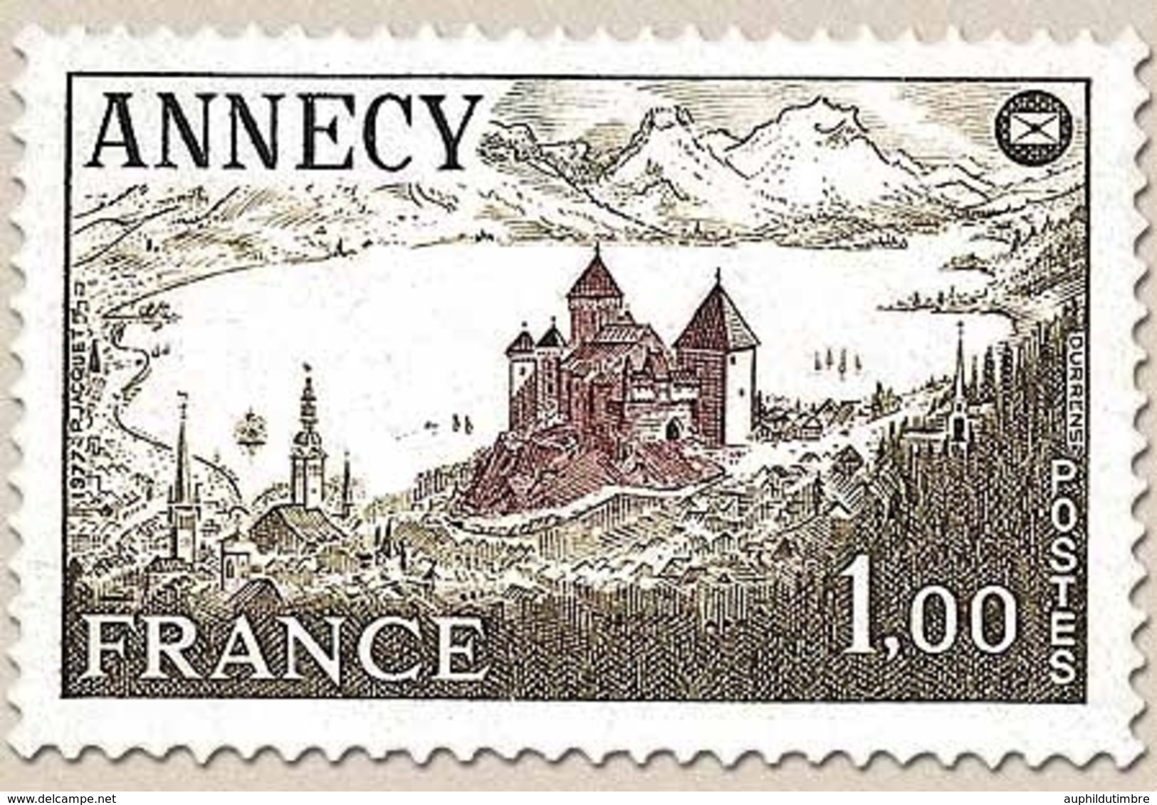 50e Congrès National De La Fédération Des Sociétés Philatéliques Françaises à Annecy. 1f. Y1935 - Unused Stamps