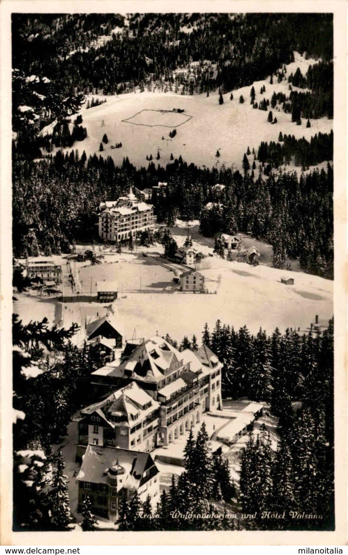 Arosa - Waldsanatorium Und Hotel Valsana (203) * 18. 3. 1930 - Vals