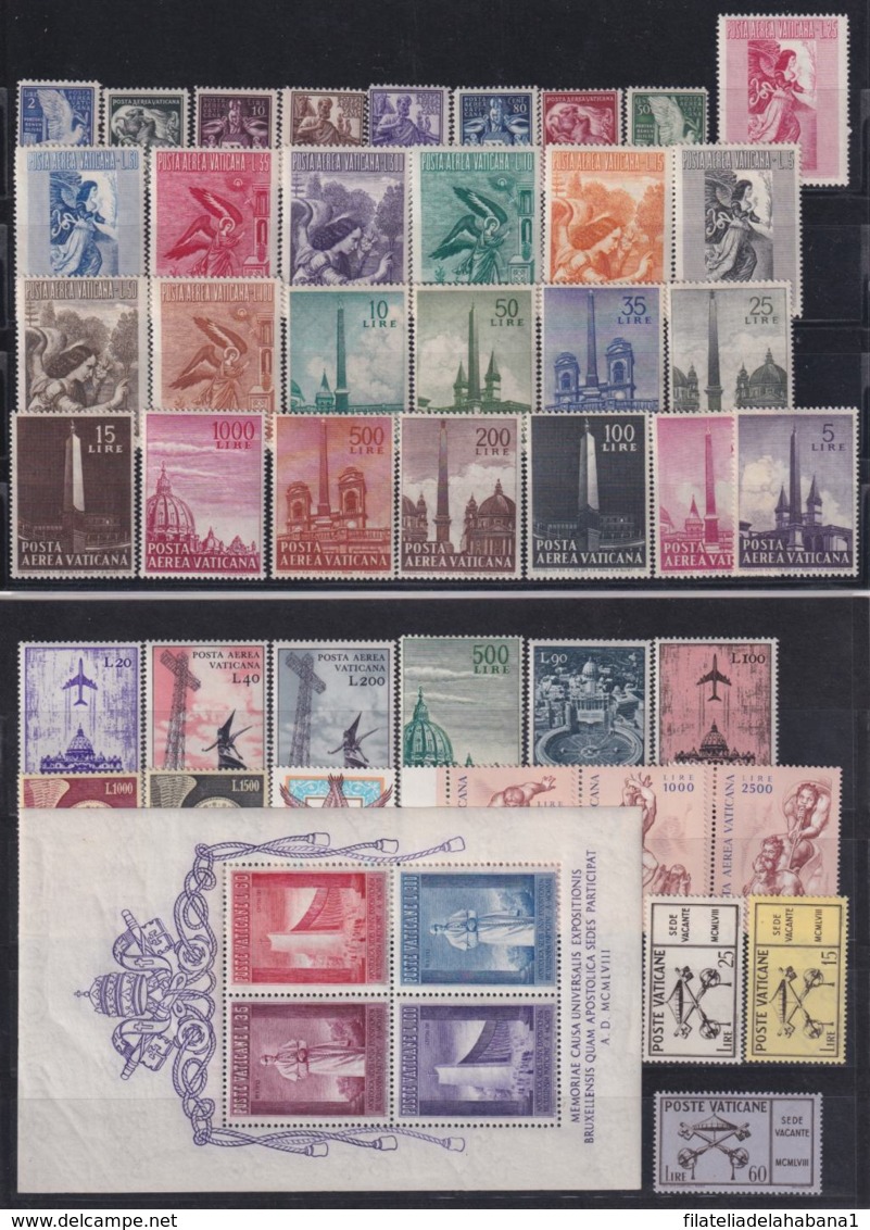 F-EX16541 VATICAN CITY STAMPS MNH LOT - Collections