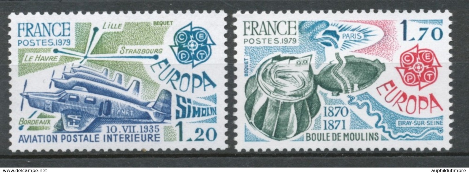 Série Europa. 2 Valeurs Y2047S - Unused Stamps