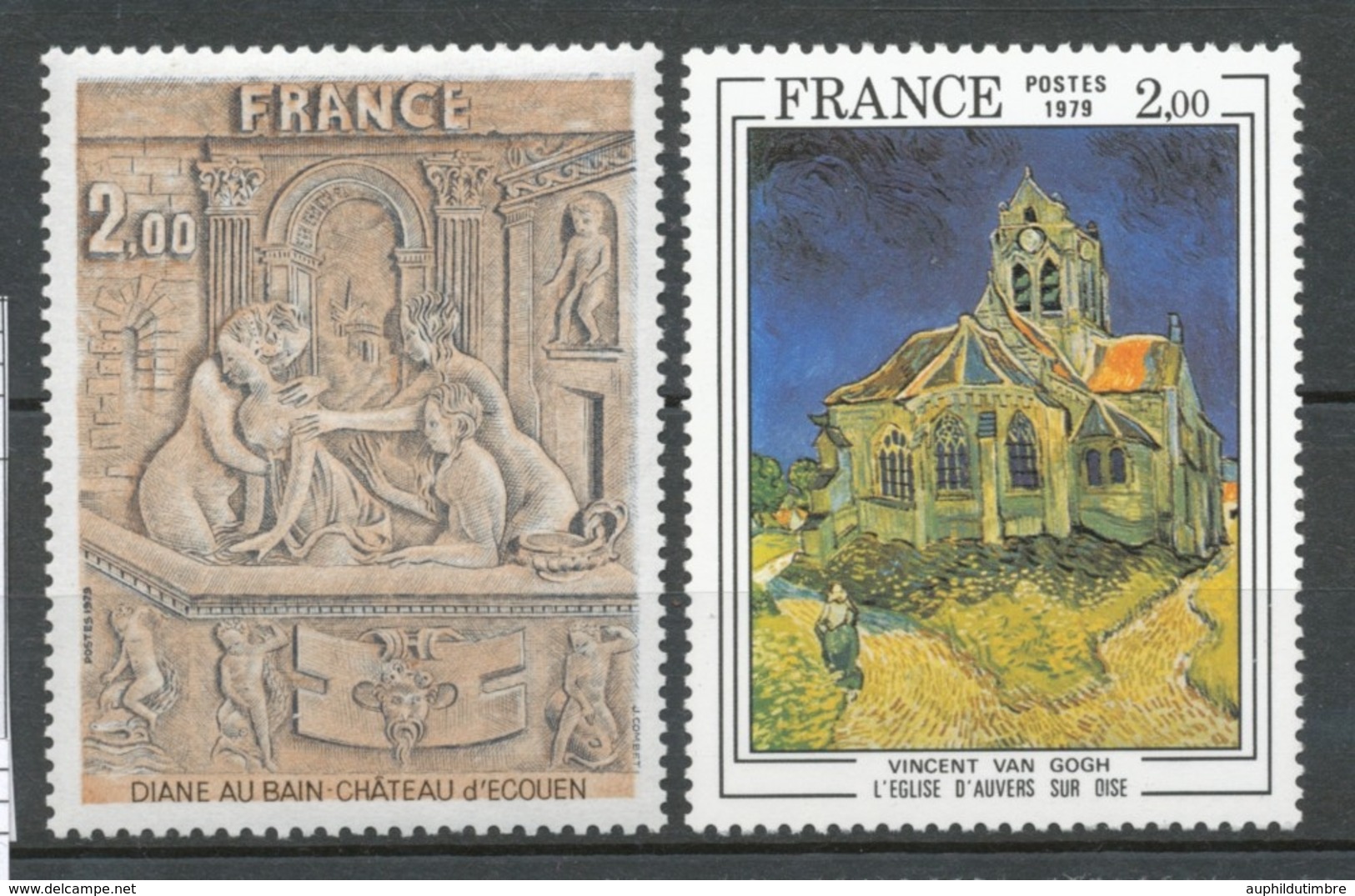 Série Artistique. 2 Valeurs Y2054S - Unused Stamps