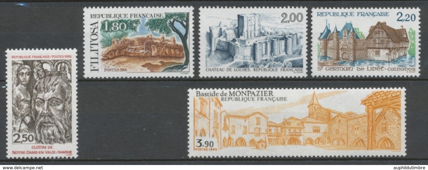 Série Touristique. 5 Valeurs Y2405S - Unused Stamps