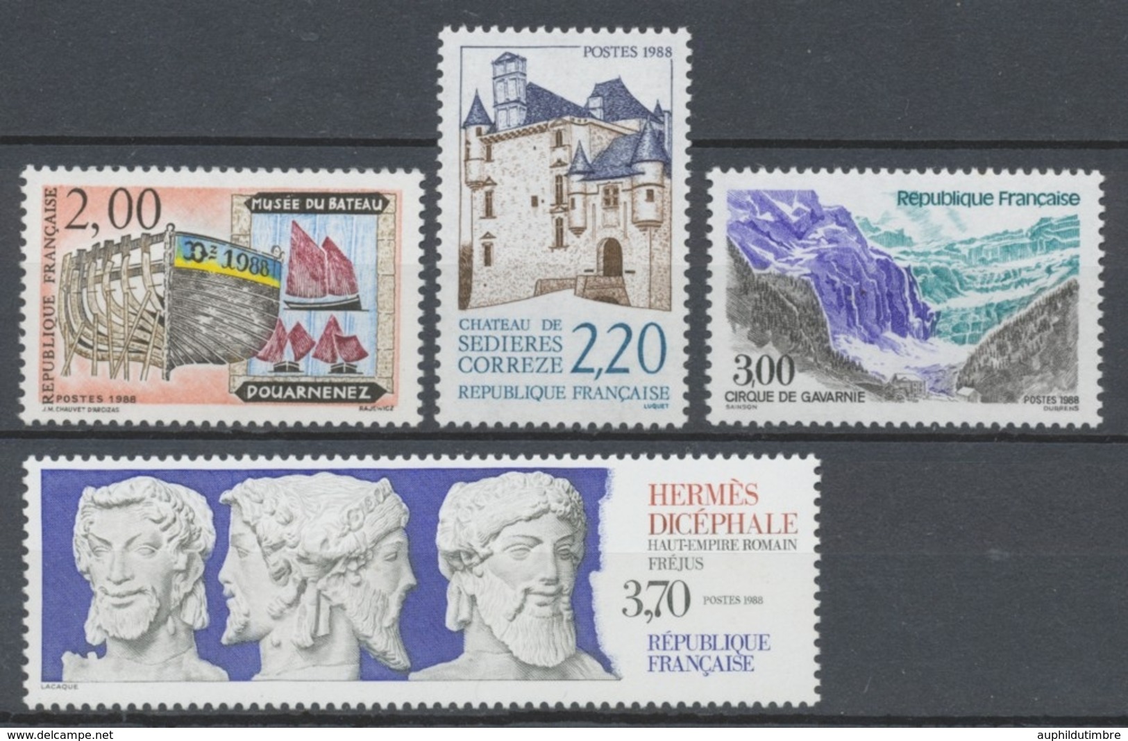 Série Touristique. 4 Valeurs Y2548S - Unused Stamps