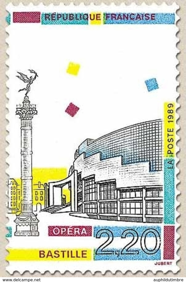 Panorama De Paris. Monuments De La Capitale. 2f. 20 Opéra Bastille Y2583 - Unused Stamps