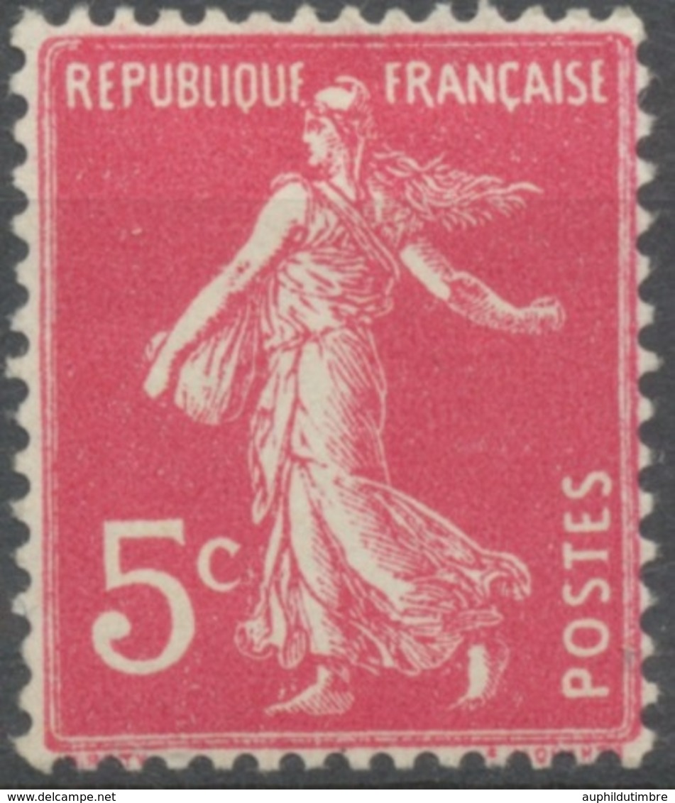 Type Semeuse Fond Plein, Inscriptions Grasses. 5c. Rose (III) Neuf Luxe ** Y278B - Unused Stamps