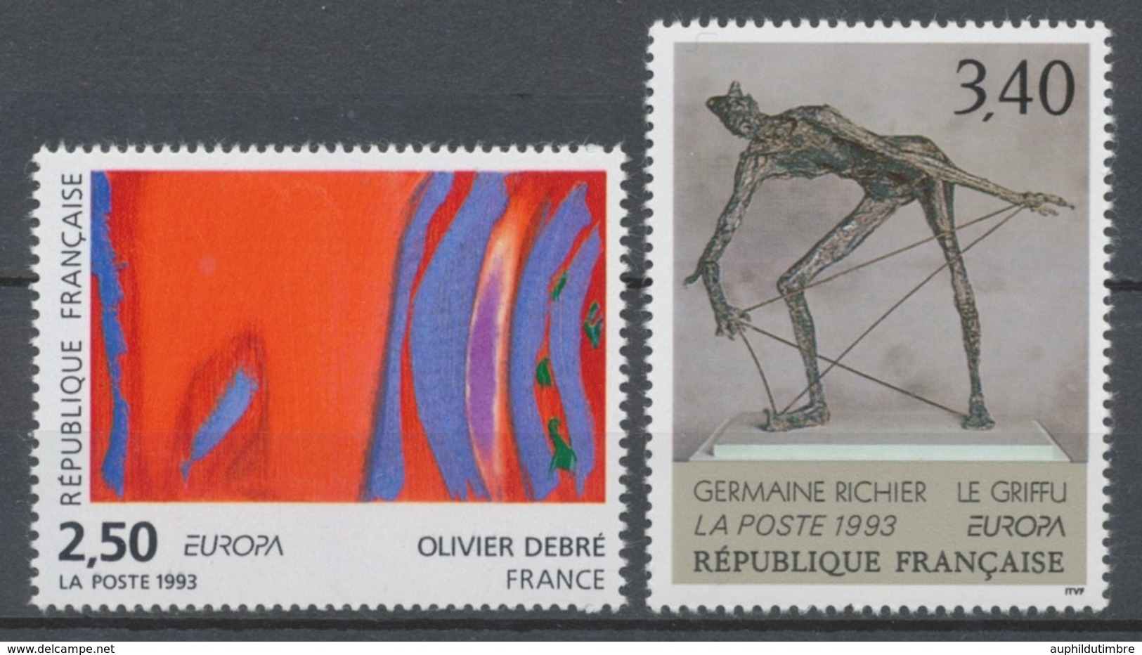 Série Europa. Art Contemporain. 2 Valeurs Y2798S - Unused Stamps