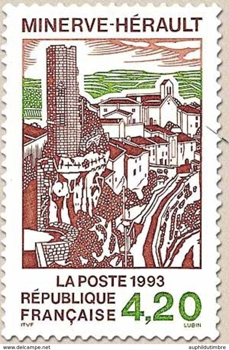 Série Touristique. Minerve 4f.20 Brun Et Vert Y2818 - Unused Stamps