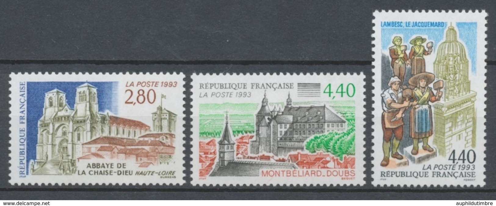 Série Touristique. 3 Valeurs Y2827S - Unused Stamps