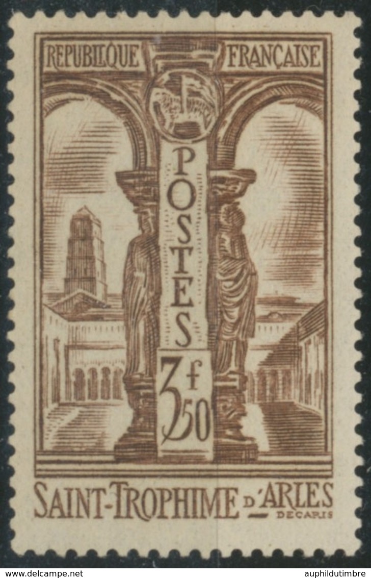 Cloître De St-Trophime à Arles. 3f.50 Brun Neuf Luxe ** Y302 - Unused Stamps