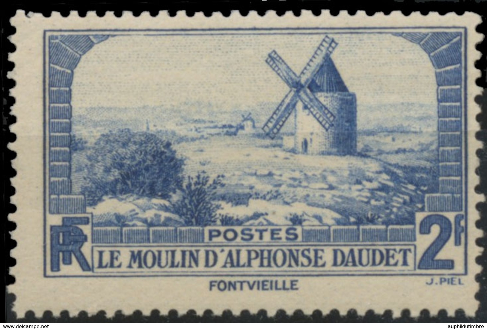 Le Moulin D'Alphonse Daudet. 2f. Outremer Neuf Luxe ** Y311 - Neufs